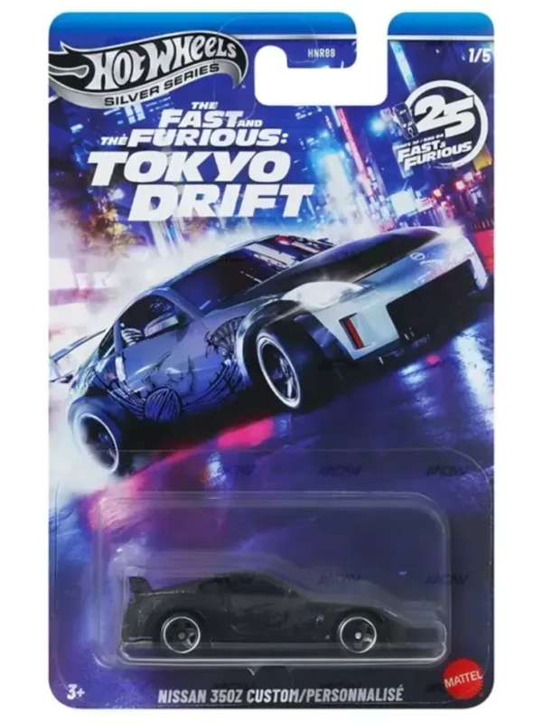 Hot Wheels Fast & Furious Nissan 350Z Custom Tokyo Drift - 25th Anniversary