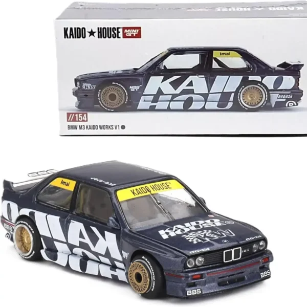 Mini GT Kaido House BMW M3 Kaido Works V1 #154 (Sealed Pack)
