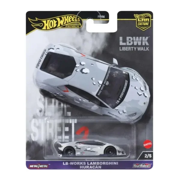 Hotwheels LBWK Liberty walk LB-Works Lamborghini Huracan Imported US Card