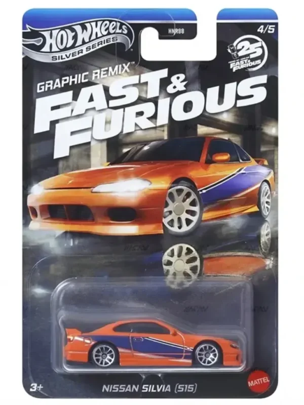 Hot Wheels Fast & Furious Graphic Remix Nissan Silvia S15
