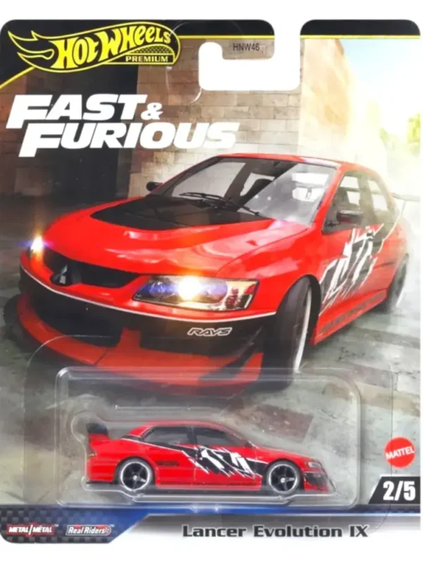 Hot Wheels Fast & Furious Imported card Lancer Evolution IX Red