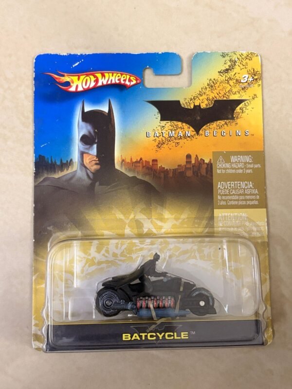Hot Wheels BATCYCLE Imported Premium card collectors edition