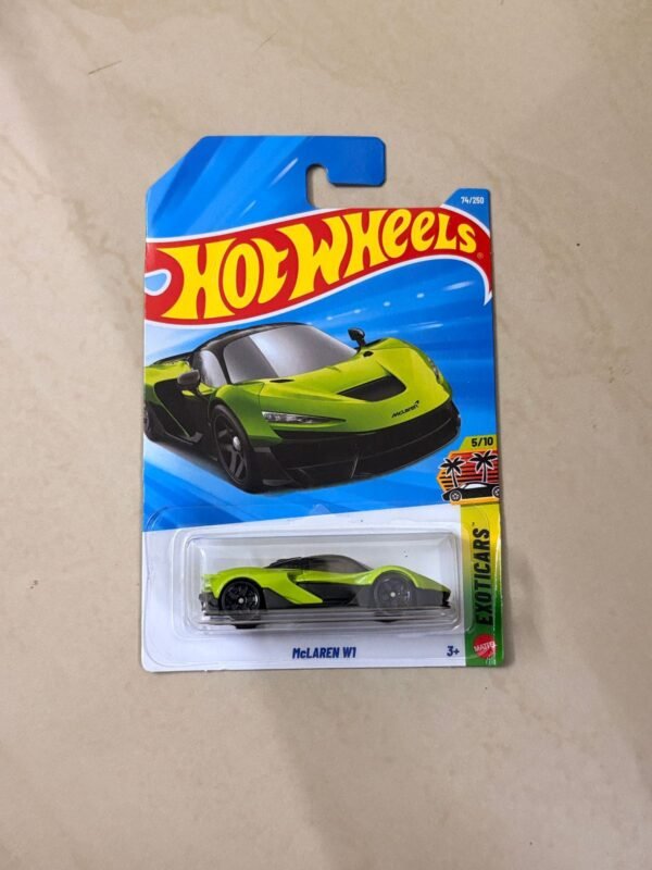 Hot Wheels 2026 Card Mclaren W1 green