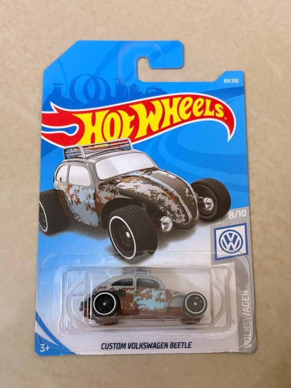 HotWheels Custom Volkswagen Beetle Imported Card