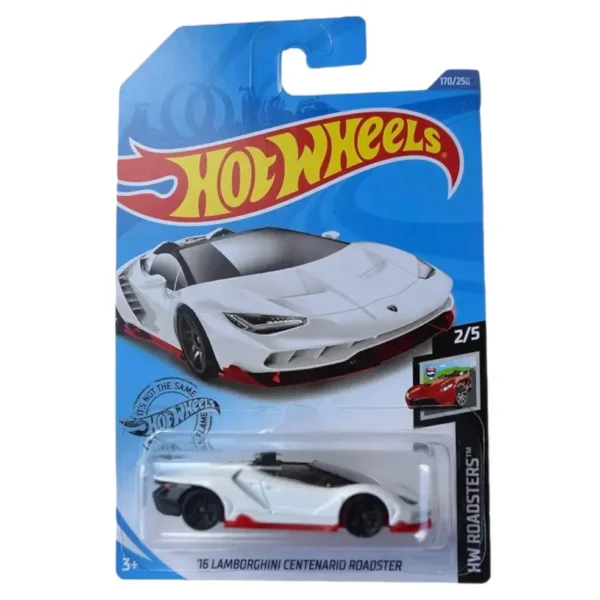 Hot Wheels 16 Lamborghini Centenario Roadster White