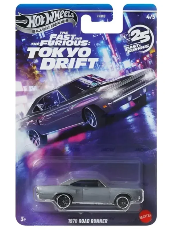 Hot Wheels Fast & Furious 1970 Road Runner Tokyo Drift - 25th Anniversary
