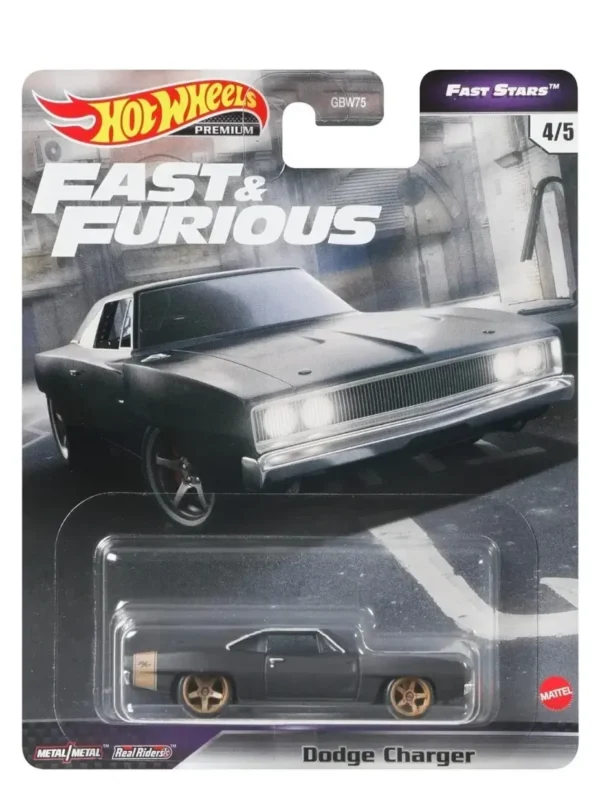 Hotwheels Fast & Furious Fast Stars Dodge Charger Imported US Card