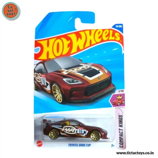 Hot Wheels 2025 Toyota GR86 Cup HW J Imports Ages 3 and Up (Red)