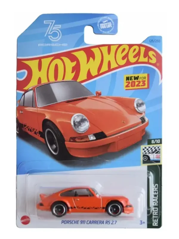 Hot Wheels Porsche 911 GT3 RS Imported card Orange