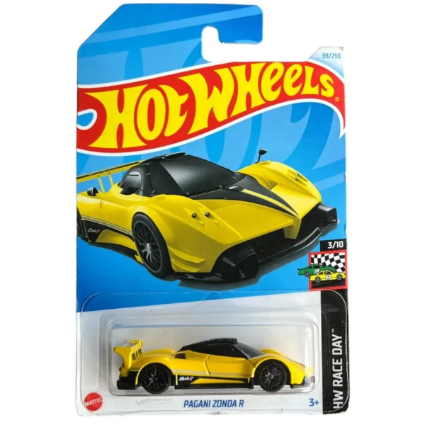 Hot Wheels Pagani Zonda R HW Race Day Ages 3 and Up (Yellow)