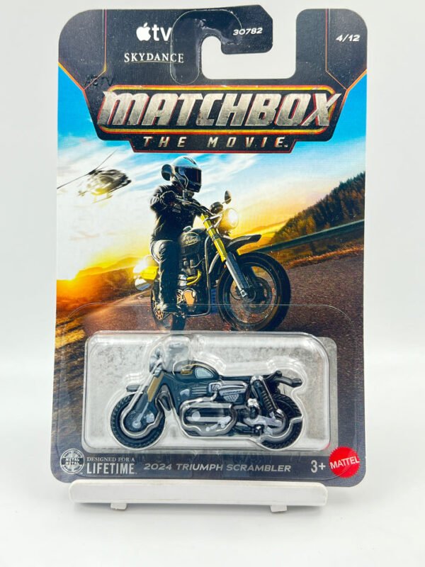 MATCHBOX - THE MOVIE - 2024 TRIUMPH SCRAMBLER - 3H