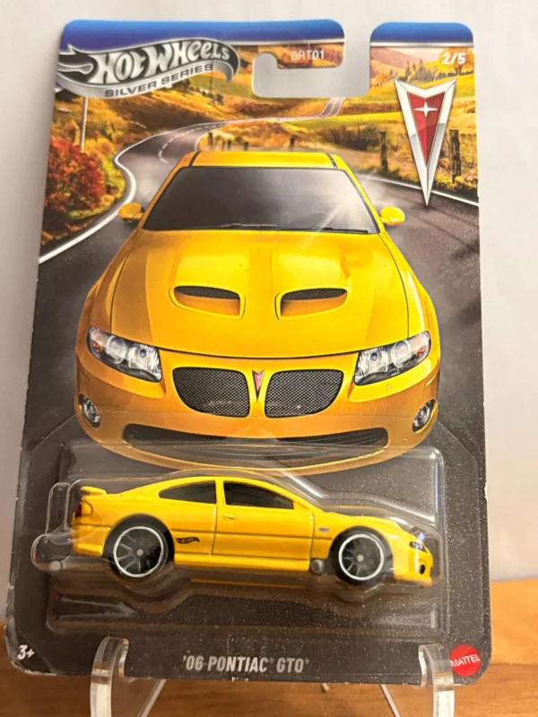 Hot Wheels Silver Series 06 Pontiac GT0 Yellow
