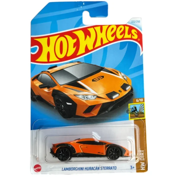 Hot Wheels Lamborghini Huracan Sterrato HW Drift for Ages 3 and Up (Orange)