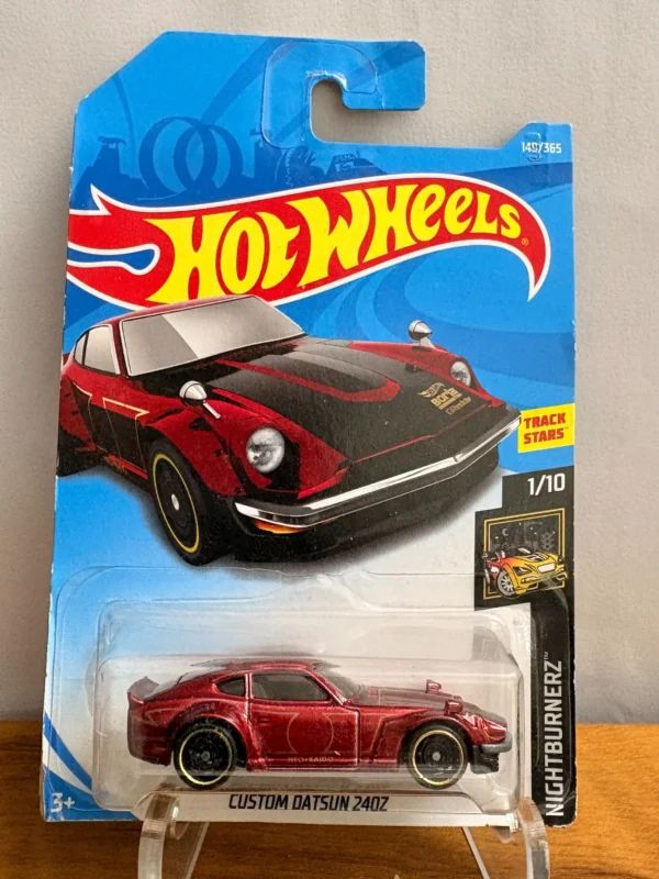 Hot Wheels Custom Datsun 240Z Red Imported card
