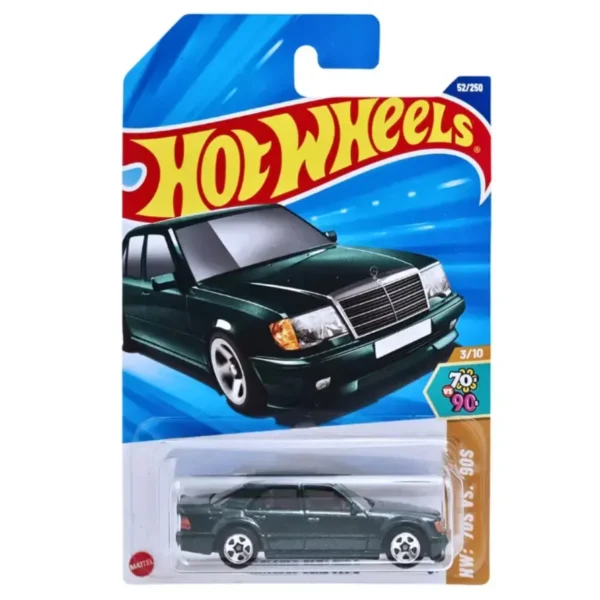 Hot Wheels - Mercedes-Benz 500 E 2025 -(Green) Imported Card