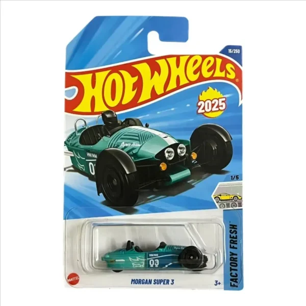 Hot Wheels Morgan Super 3 Vehicle HW Factory Fresh (Green)