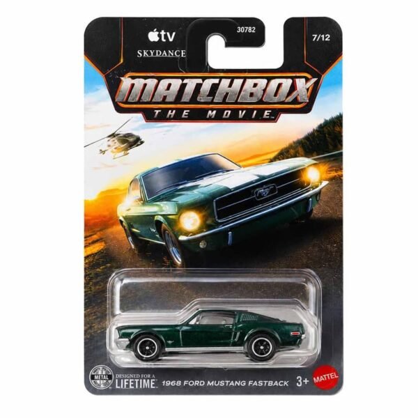 Matchbox The Movie 1:64 Scale 1968 Ford Mustang Fastback