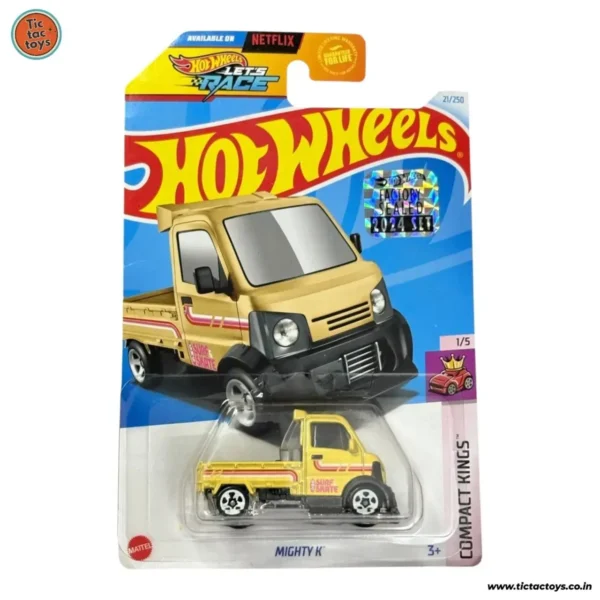 Hot Wheels Mighty K Pickup Truck (Yellow)