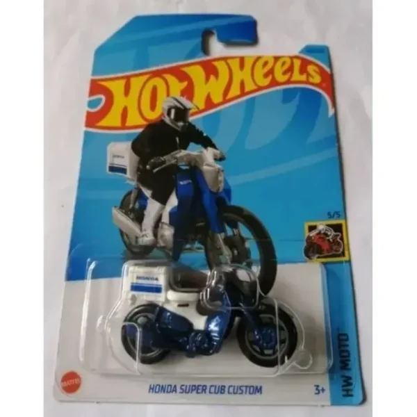 Hot Wheel Honda Super Cub Custom Blue