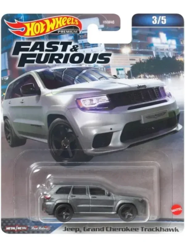 Hot Wheels Jeep Grand Cherokee Trackhawk Fast and Furious