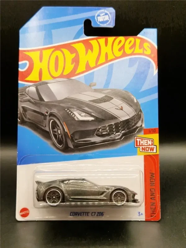Hot Wheels Corvette C7 Z06 Black 2023 Card