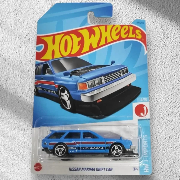 Hot Wheels HW Wagons Nissan Maxima Drift Car 1:64 Scale (Blue)