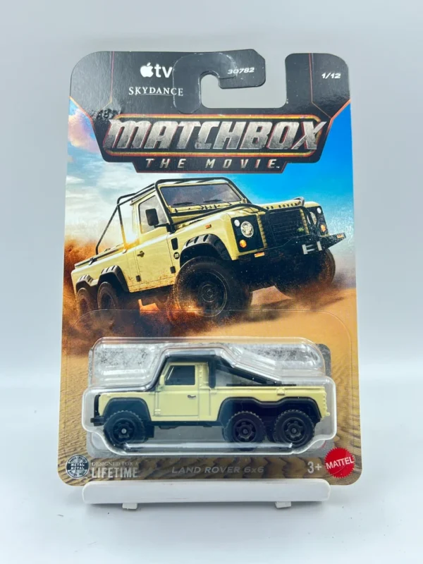 MATCHBOX THE MOVIE LAND ROVER 6X6