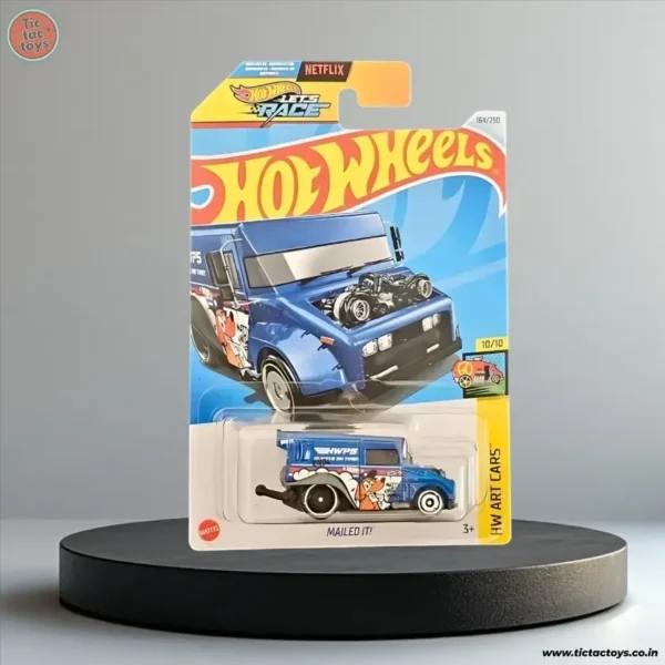 HOT WHEELS MAILED IT HW ART CARS (Blue)