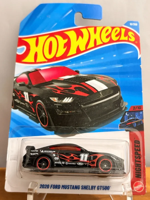 Hot Wheels 2020 Ford Mustang Shelby Gt500 Black