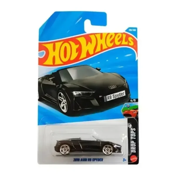 Hot Wheels Black 2019 Audi R8 Spyder E Case 2026
