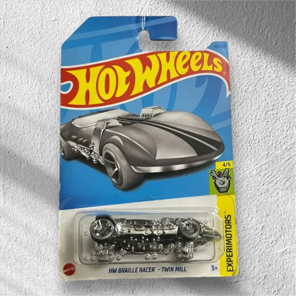 Hot Wheels - Braille Racer - Twin Mill (Silver)