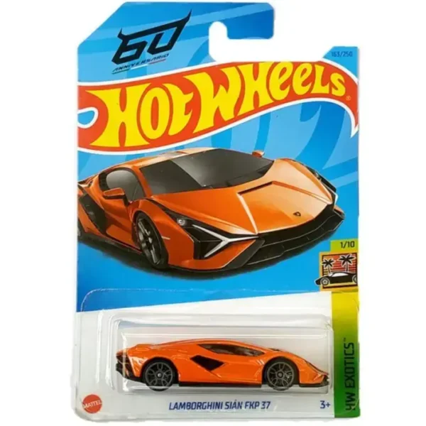 Hot Wheels HW Exotics Lamborghini Sian FKP 37 1:64 Scale (Orange)