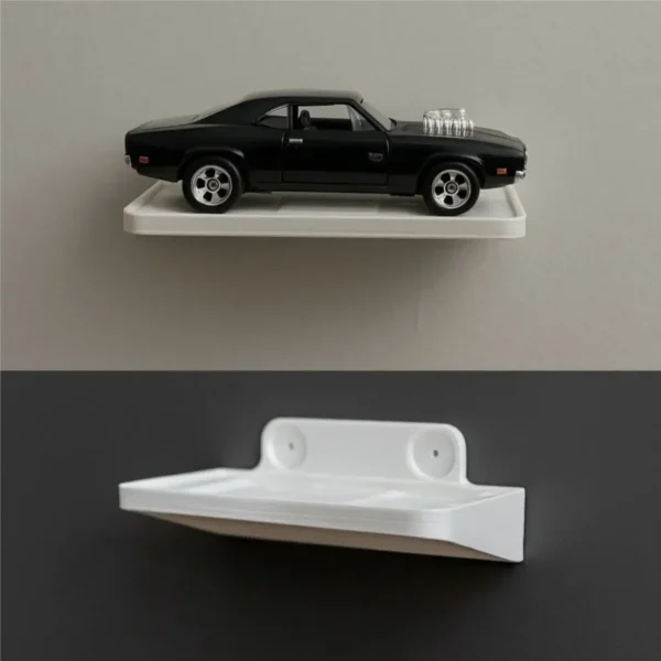 Diecast Car Wall Mount - 1:64 Cars ( Black )