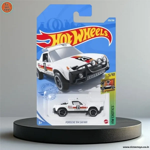 Hot Wheels Porsche 914 Safari (White ) (Imported card)