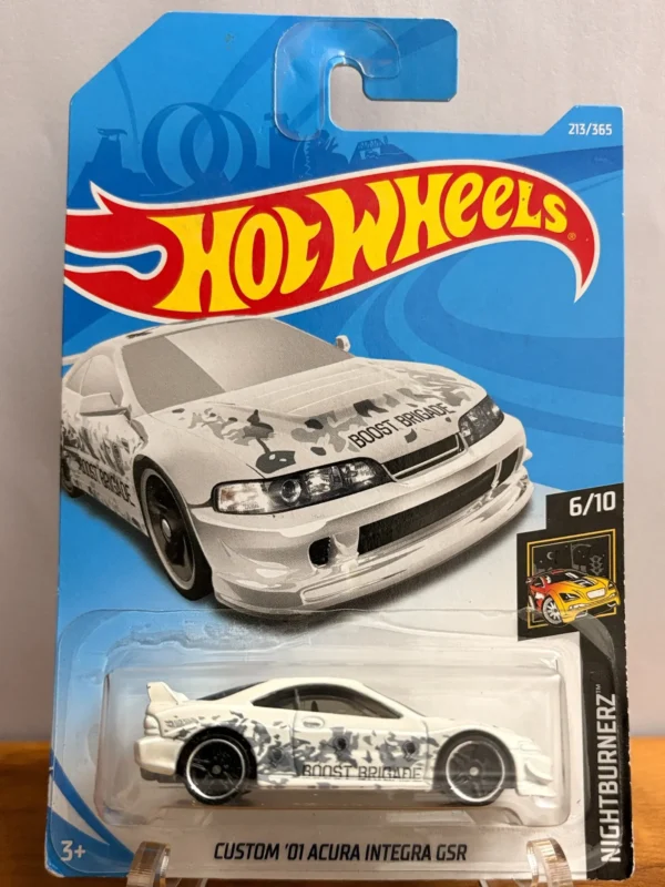 Hot Wheels Custom 01 Acura Integra GSR White