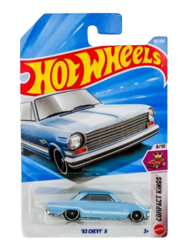 Hot Wheels 62 CHEVY II BLUE