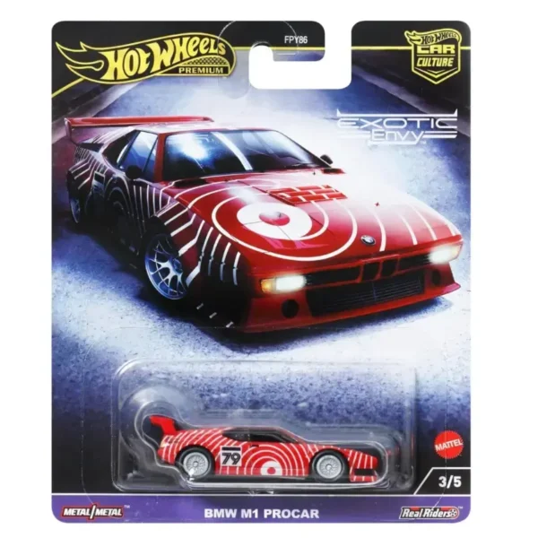 Hot Wheels BMW M1 PROCAR Red