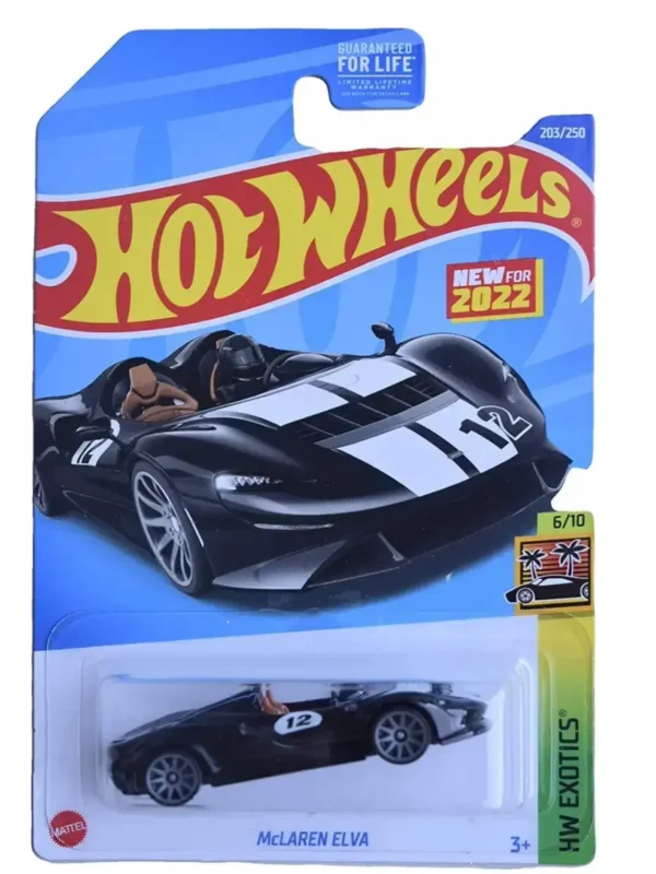 Hot Wheels Mc Laren Elva (Black) (Imported US card)