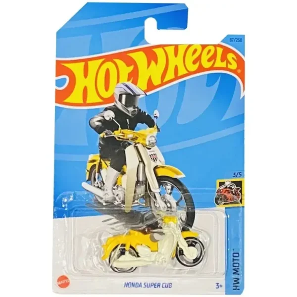Hot Wheel Honda Super Cub Yellow
