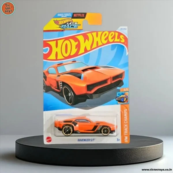 Hot Wheels Let's Race Netlix Ravenger S/T (Orange)