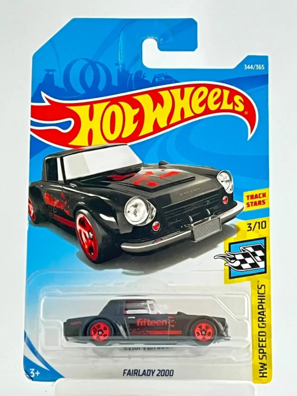 Hot Wheels Fairlady 2000 (Black) (Imported card)