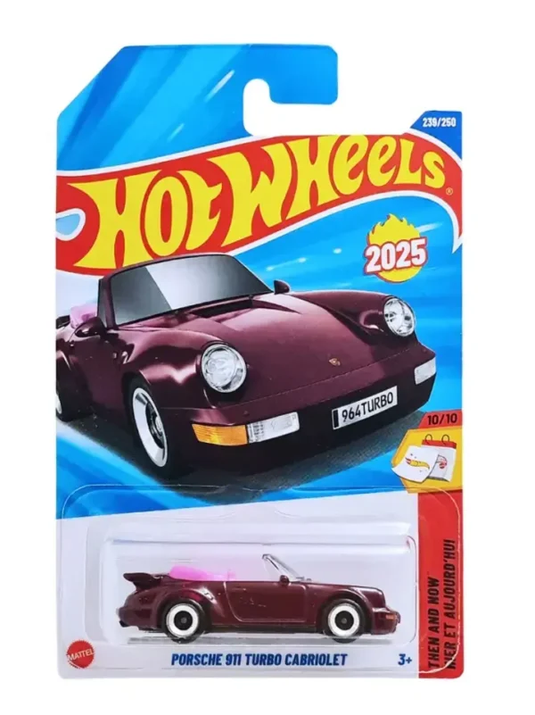 Hot Wheels THEN AND NOW - Porsche 911 Turbo Cabriolet
