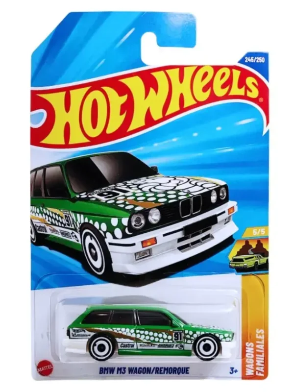 Hot Wheels BMW M3 Wagon Remorque (Green)