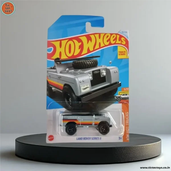 Hot Wheels Land Rover Series II (Grey ) (Imported card)