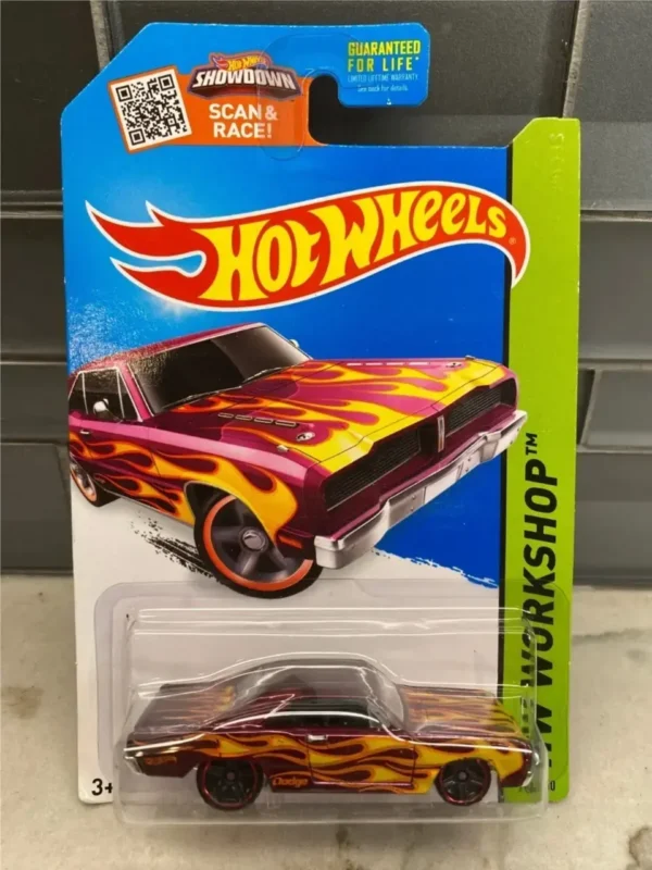 Hot Wheels 74 Brazilian Dodge Charger Red 206/250 US Import