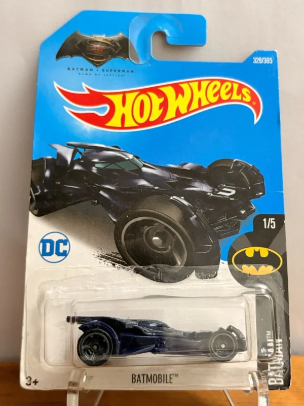 Hot Wheels Batmobile Imported Card Batman vs Superman