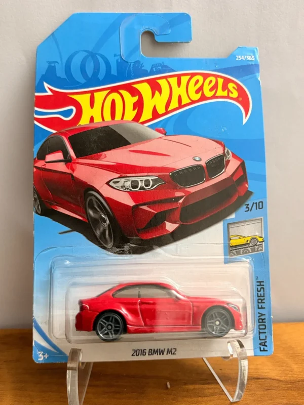 Hot Wheels 2016 BMW M2 Red Imported Card