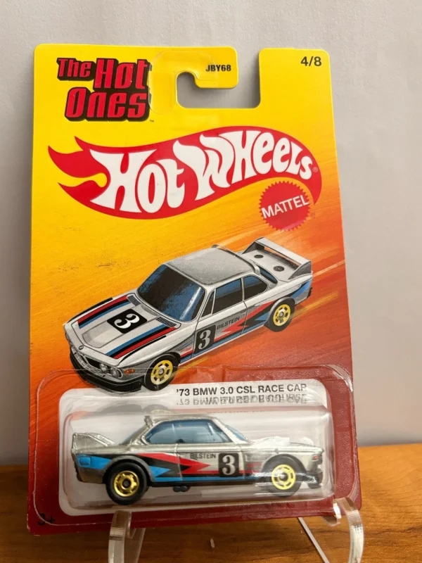 Hotwheels 73 Bmw CSL 3.0 Race car imported mainline The Hot Ones