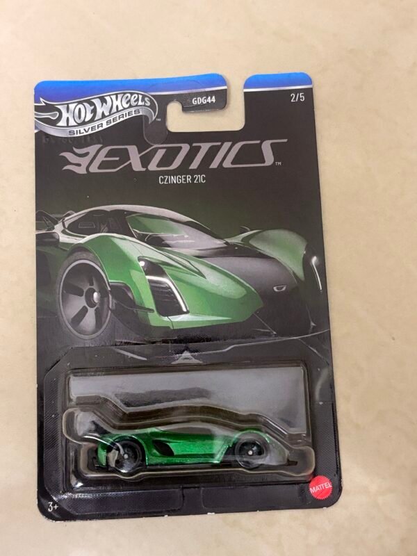 Hot Wheels CZINGER 21C EXOTICS green
